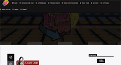 Desktop Screenshot of live99fm.com